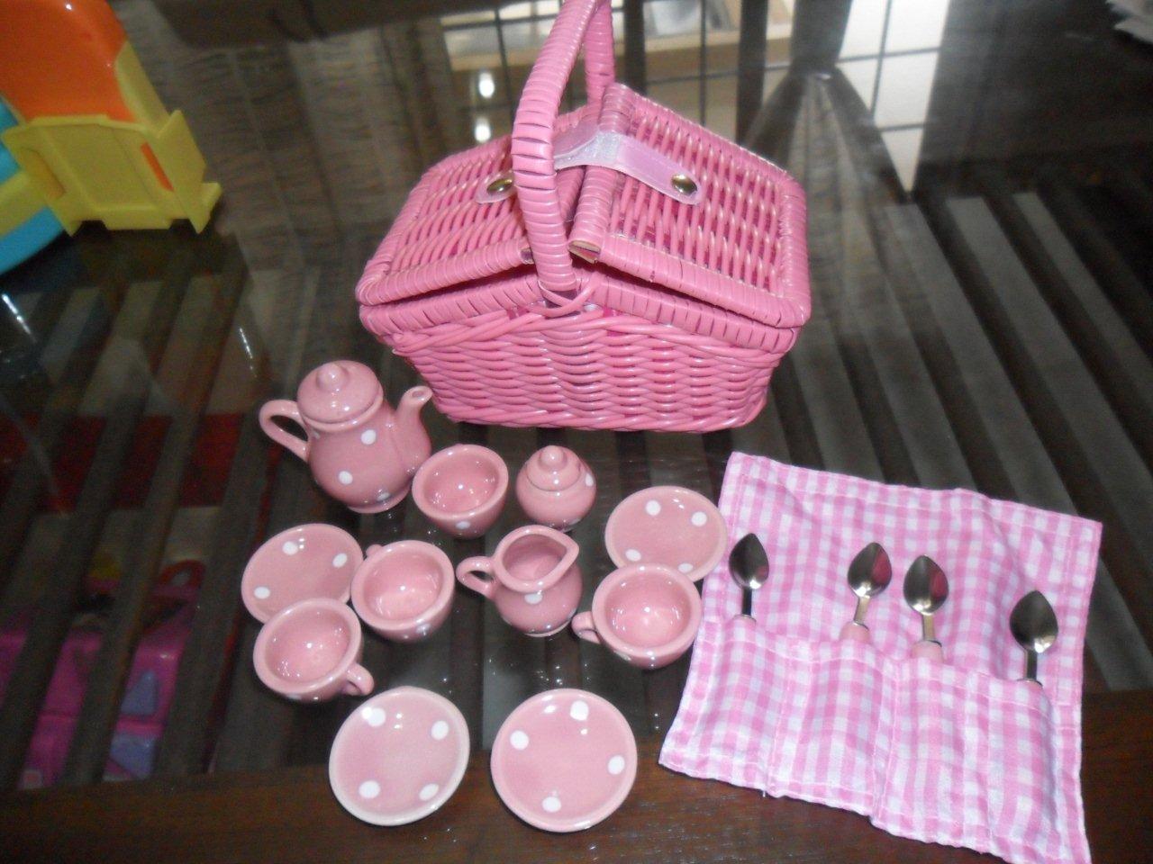 Pink Picnic Basket